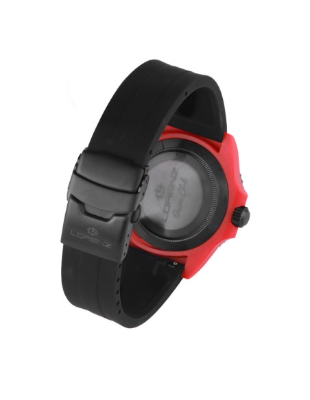 Lorenz Ocean Club – Orologio Uomo TR90 Red Silicone (30268CC)