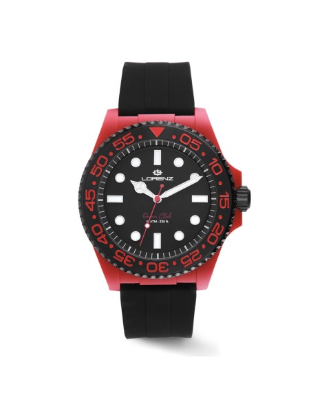 Lorenz Ocean Club – Orologio Uomo TR90 Red Silicone (30268CC)