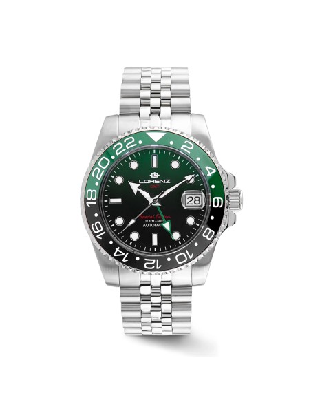 Lorenz GMT Special Edition – Automatico verde/nero (30257CC)