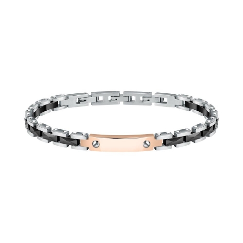 Sector Ceramic – Bracciale Uomo Acciaio...
