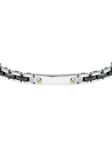 Sector Ceramic – Bracciale Uomo Acciaio...