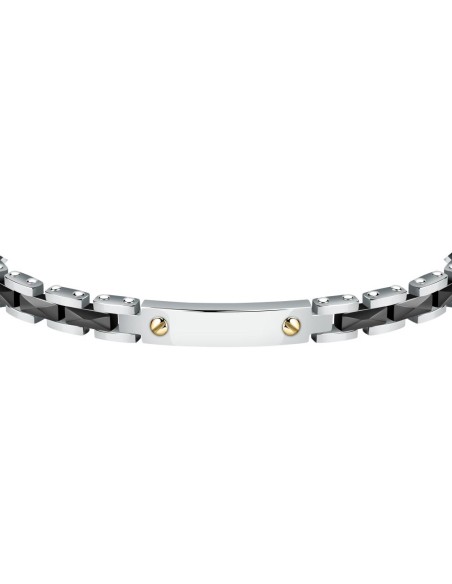 Sector Ceramic – Bracciale Uomo Acciaio Ceramica Nero (SAFR33)