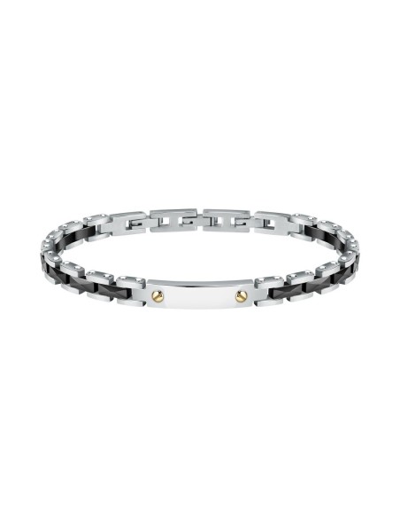 Sector Ceramic – Bracciale Uomo Acciaio Ceramica Nero (SAFR33)