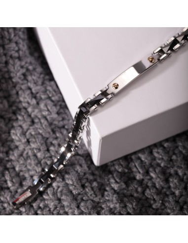 Sector Ceramic – Bracciale Uomo Acciaio...