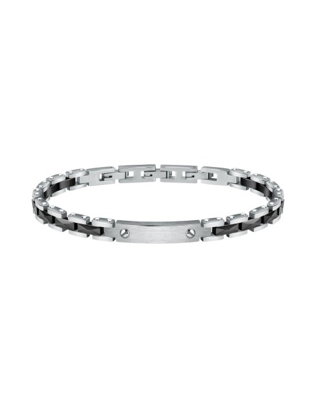 Sector Ceramic – Bracciale Uomo Acciaio e Ceramica Nero (SAFR34)