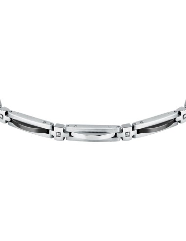 Sector Ceramic – Bracciale Uomo Acciaio e...
