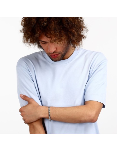 Sector Ceramic – Bracciale Uomo Acciaio e Ceramica Nero (SAFR42)