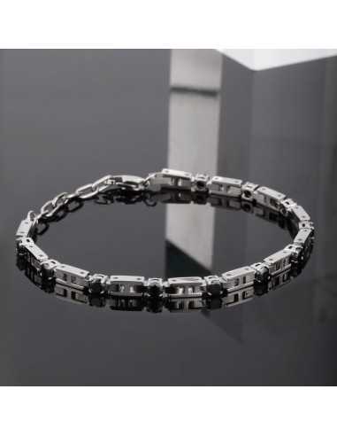 Sector Tennis – Bracciale Uomo Acciaio con...