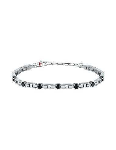 Sector Tennis – Bracciale Uomo Acciaio con...