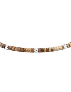 Sector Basic – Bracciale Uomo Acciaio con Diaspro Beige... 2