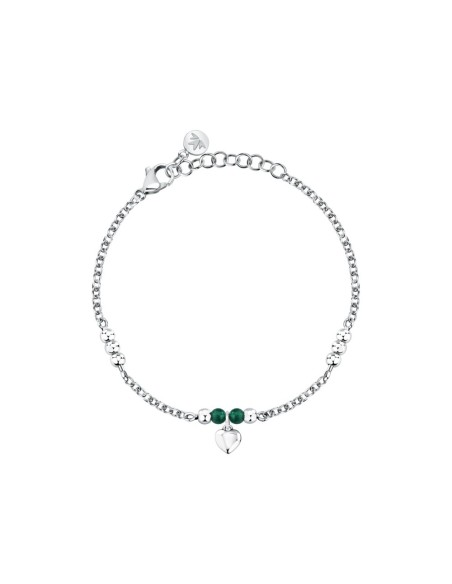 Morellato Talismani – Bracciale Donna Silver Agata Verde (SAIX24)