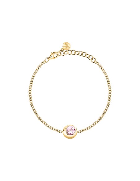 Morellato Tesori Eterni – Bracciale Donna Oro Quarzo Rosa (SAXN11)