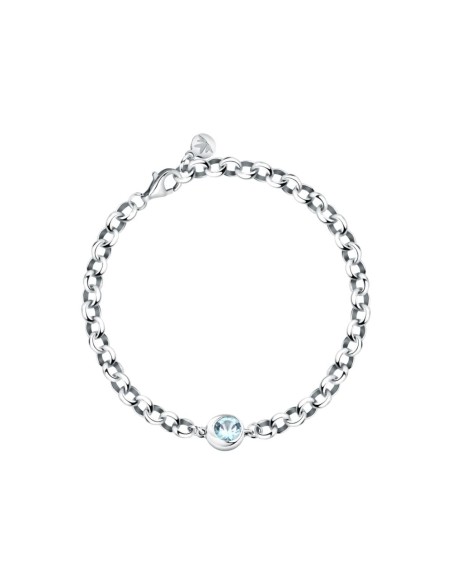 Morellato Tesori Eterni – Bracciale Donna Silver Topazio Azzurro (SAXN36)