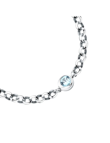 Morellato Tesori Eterni – Bracciale Donna Silver Topazio Azzurro (SAXN36)