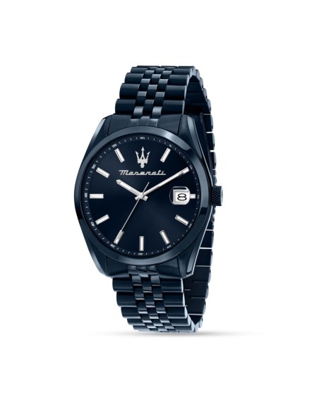 Maserati Attrazione – Orologio Uomo Blu Acciaio Data (R8853151016)