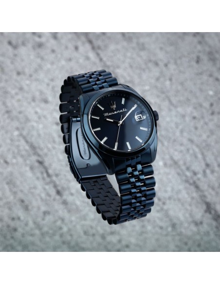 Maserati Attrazione – Orologio Uomo Blu Acciaio Data (R8853151016)