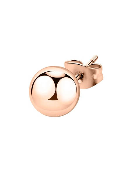 Orecchino singolo LA PETITE STORY Boule oro rosa - 8 mm