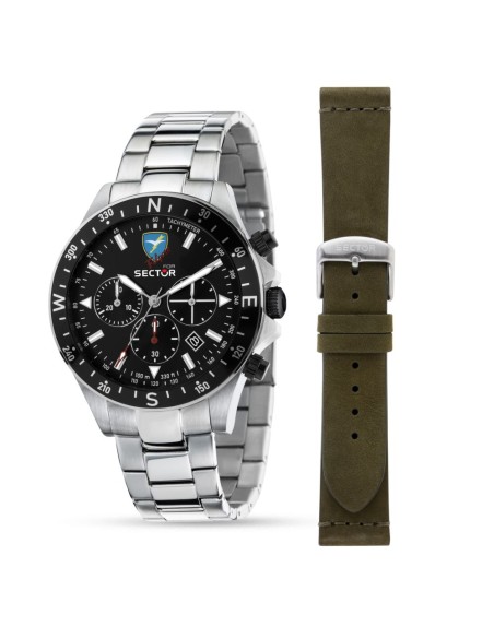 Sector 230 – Orologio Uomo Cronografo Nero Folgore (R3273161051)