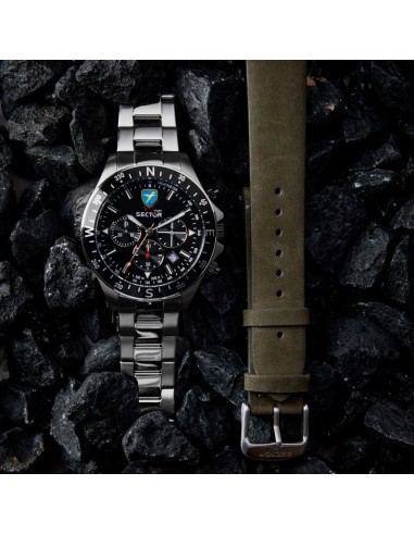 Sector 230 – Orologio Uomo Cronografo Nero...