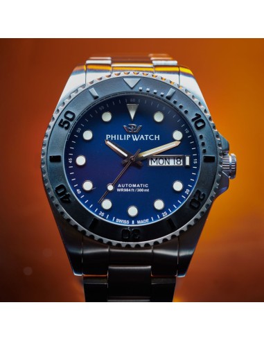 Philip Watch Caribe Limited Edition Titanio Blu...