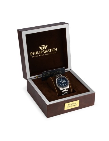 Philip Watch Caribe Limited Edition Titanio Blu...