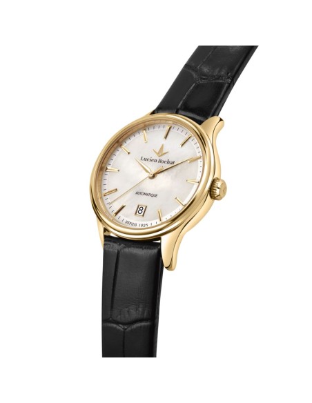 Lucien Rochat Charme – Orologio Donna Automatico Pelle Dorato (R0421115501)