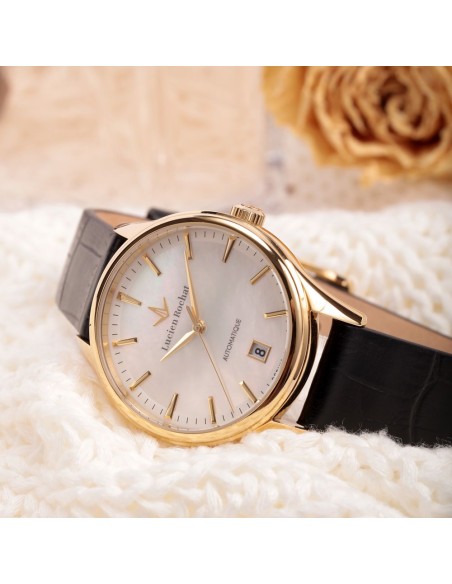 Lucien Rochat Charme – Orologio Donna Automatico Pelle Dorato (R0421115501)