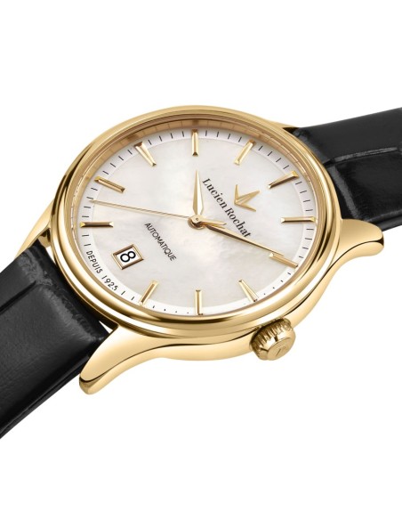 Lucien Rochat Charme – Orologio Donna Automatico Pelle Dorato (R0421115501)