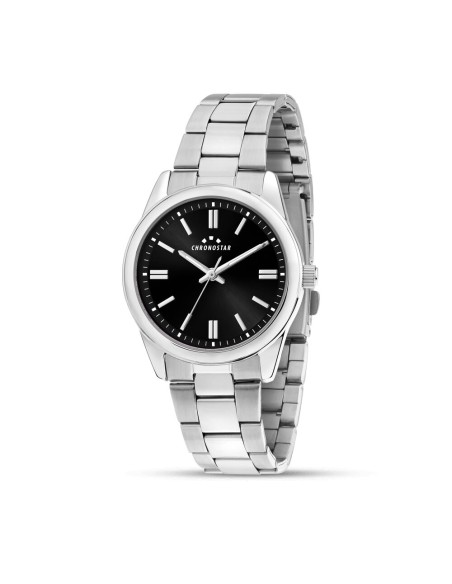 Chronostar Timeless – Orologio Uomo Silver Nero (R3753316001)