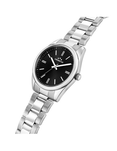 Chronostar Timeless – Orologio Uomo Silver Nero...