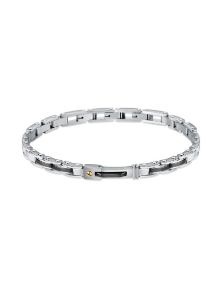 Sector – Bracciale Uomo Acciaio Silver con Dettagli Oro (SAVK03)
