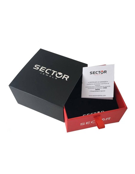 Sector – Bracciale Uomo Acciaio Silver con Dettagli Oro (SAVK03)