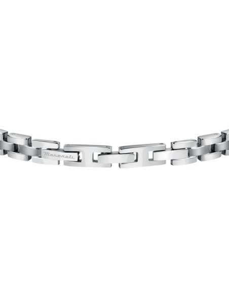 Bracciale MASERATI uomo acciaio inserto gold (JM420ATH05)