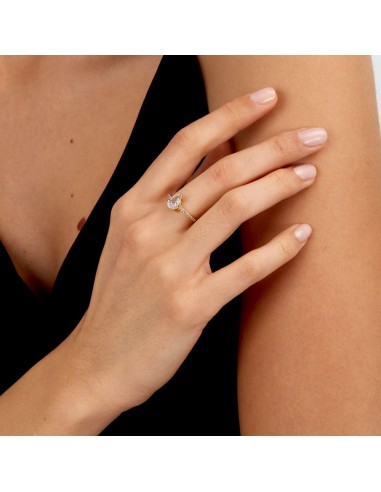 Morellato Tesori – Anello Solitario Dorato con...