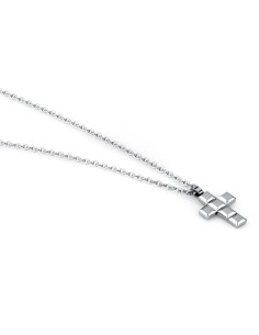 Morellato Motown Collana Uomo Croce Acciaio (SALS77) 2