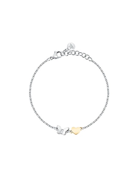 Morellato Talismani Bracciale Donna Cuore Acciaio (SAUN38)