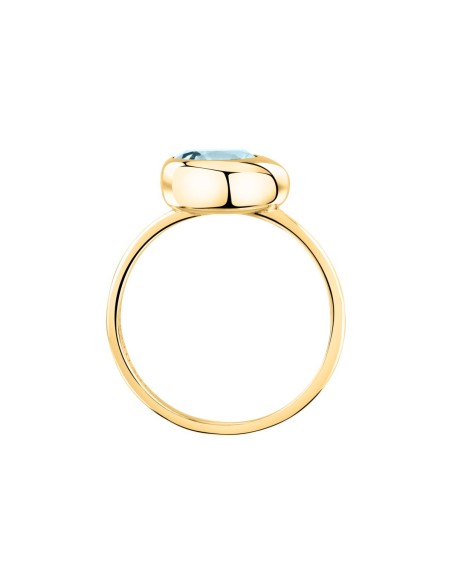 Morellato Tesori Eterni Anello Donna Dorato Pietra Blu (SAXN24)