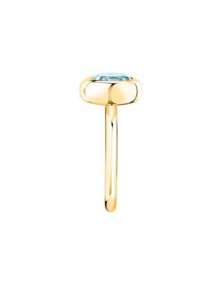 Morellato Tesori Eterni Anello Donna Dorato Pietra Blu (SAXN24)