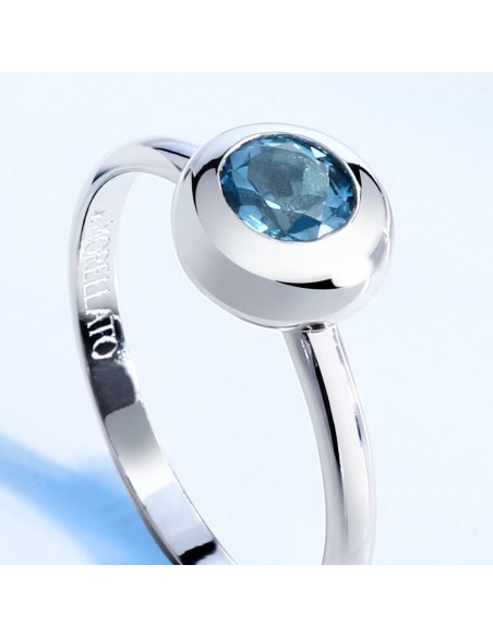 Morellato Tesori Eterni Anello Donna Silver Pietra Blu (SAXN27)