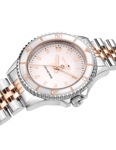 Sector 230 – Orologio Donna Bicolore Quadrante...