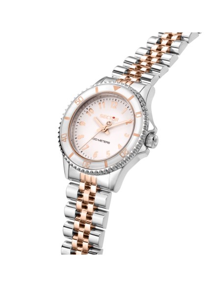 Sector 230 – Orologio Donna Bicolore Quadrante Bianco (R3253161533)