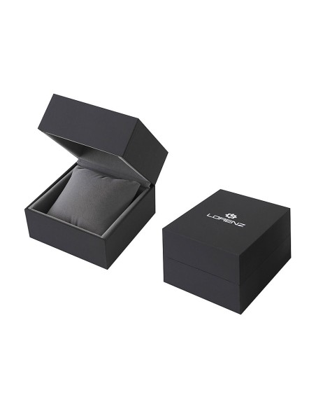 Lorenz Ginevra – Orologio Uomo Acciaio Nero (28187BB)