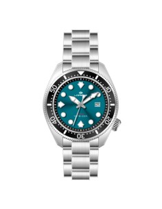 Lorenz Scuba – Orologio Uomo Acciaio Blu con Datario...