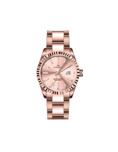 Lorenz Ginevra – Orologio Donna Acciaio Oro Rosa (28190GG)