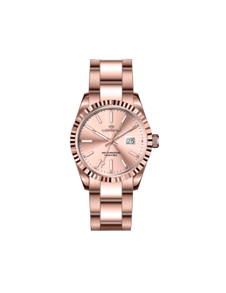 Lorenz Ginevra – Orologio Donna Acciaio Oro Rosa (28190GG)