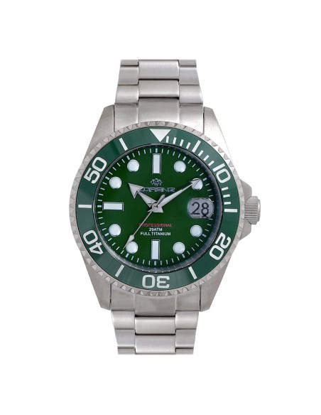Orologio LORENZ uomo Full Titanium automatico verde (030212CC)