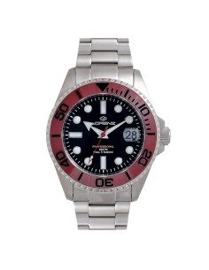 Orologio LORENZ uomo Full Titanium automatico rosso...