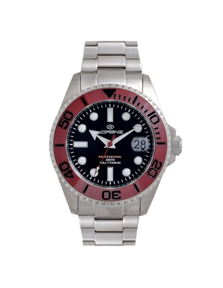 Orologio LORENZ uomo Full Titanium automatico rosso (030212EE)