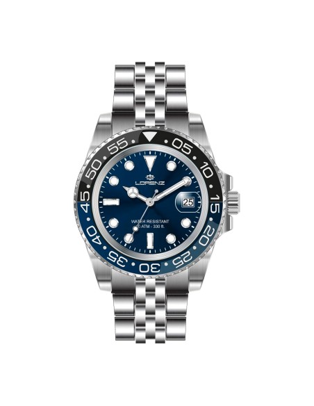 Lorenz Sport Uomo Blu Acciaio Diver 10 ATM (26122SS)