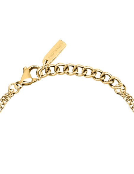 Trussardi Bracciale Donna Oro con Zircone Verde (TJAXA24)